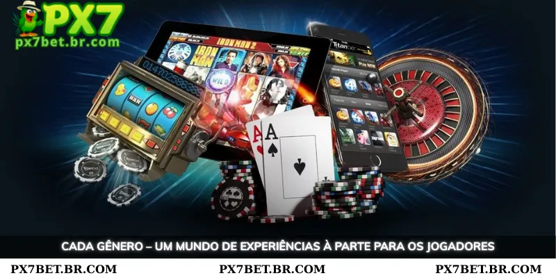 Cada gênero – Um mundo de experiência separado para os jogadores