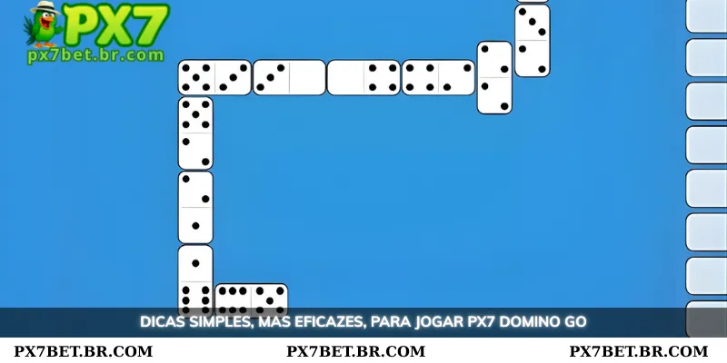 PX7 Domino Go - O Desafiador Jogo Estratégia e Inteligência 4 Estratégias simples que fazem a diferença no seu desempenho